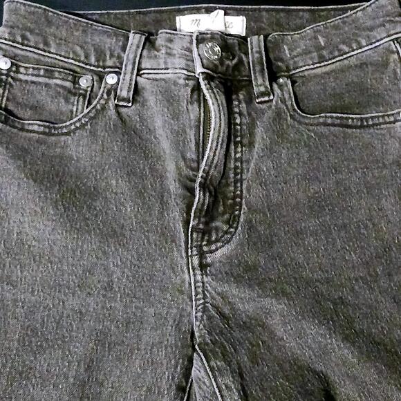 Madewell‎ The Perfect Vintage Jean High-Waisted in Faded Black, Size 24 - Picture 2 of 10